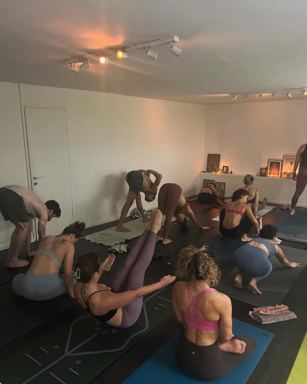 Instagram post from mysoreyogatelaviv. This post is in position 1.